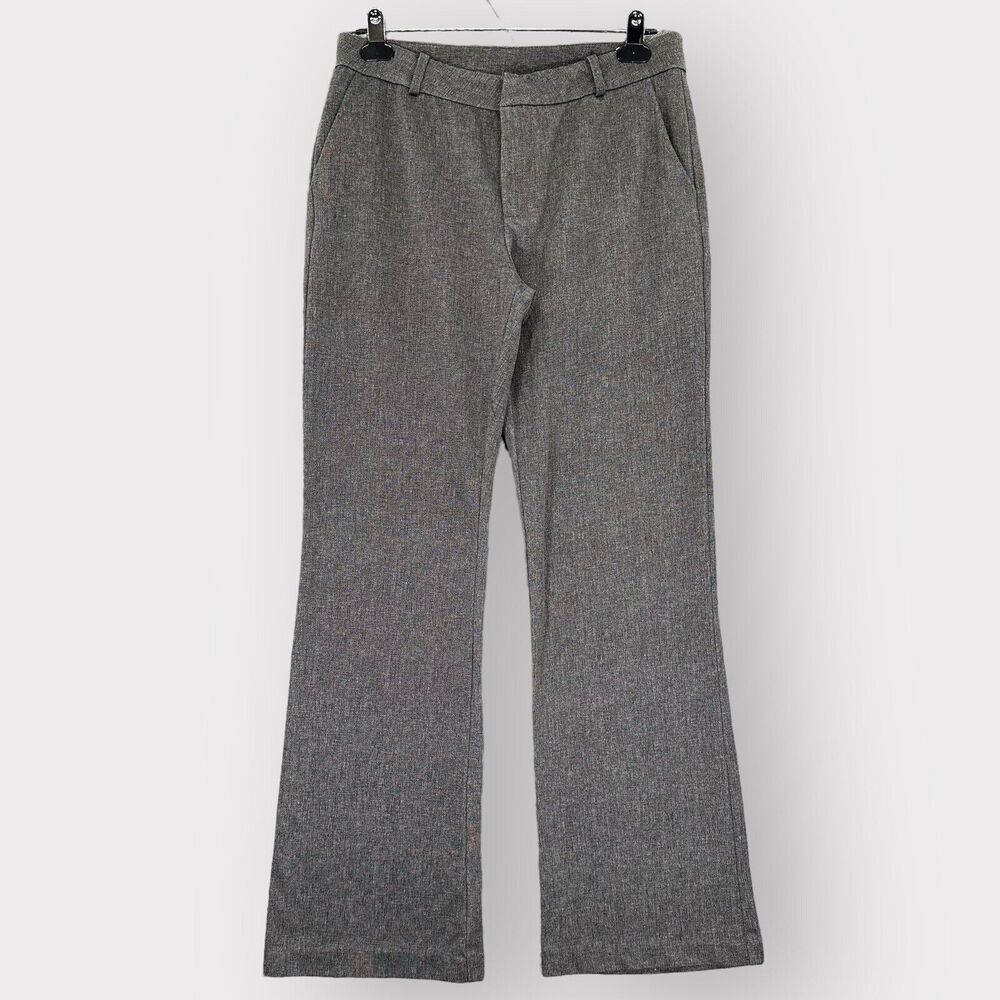 KUT from the Kloth Dress Pants Women‎ 10 Gray Pockets Stretch Bootcut i25